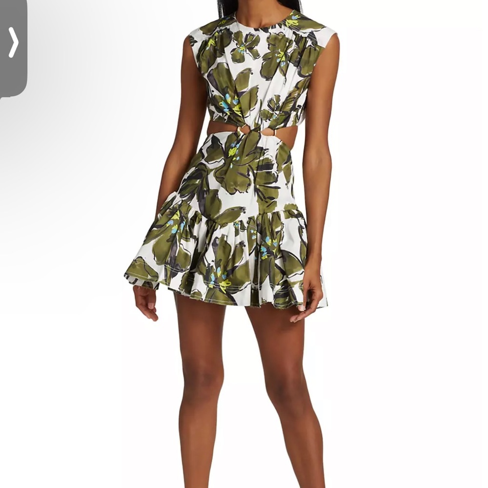 AJE oasis mini dress